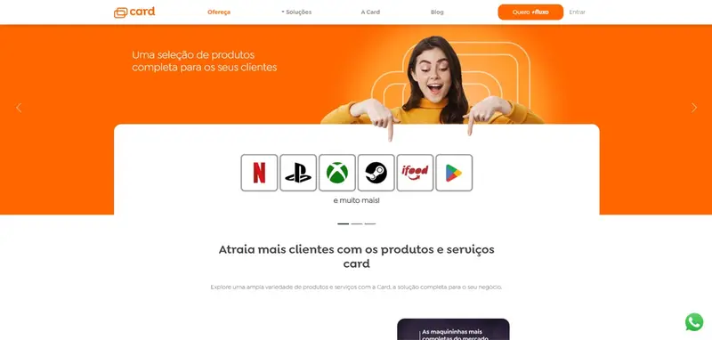 Site institucional GrupoCard